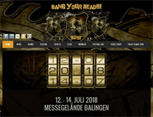 Tablet Screenshot of bang-your-head.de